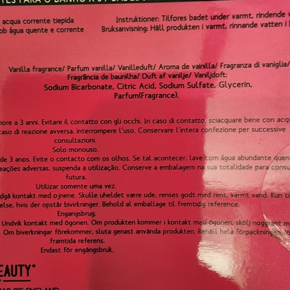 Set Disney Bath Fizzers Brand New - Picture 4 of 5